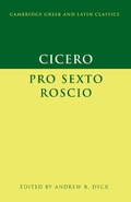 Cover: Cicero: 'Pro Sexto Roscio' - Cambridge University Press