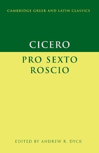 Enlarge image Cover: Cicero: 'Pro Sexto Roscio' - Cambridge University Press