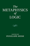 Cover: Metaphysics of Logic - Cambridge University Press