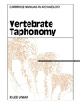 Cover: Vertebrate Taphonomy - Cambridge University Press