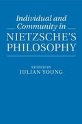Cover: Individual and Community in Nietzsche's Philosophy - Cambridge University Press