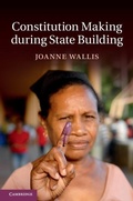 Cover: Constitution Making during State Building - Cambridge University Press