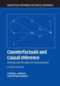Cover: Counterfactuals and Causal Inference - Cambridge University Press