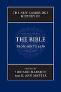 Cover: New Cambridge History of the Bible: Volume 2, From 600 to 1450 - Cambridge University Press