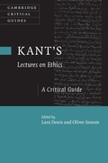 Cover: Kant's Lectures on Ethics - Cambridge University Press