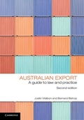 Cover: Australian Export - Cambridge University Press