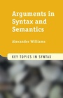 Cover: Arguments in Syntax and Semantics - Cambridge University Press