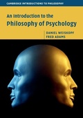 Cover: Introduction to the Philosophy of Psychology - Cambridge University Press