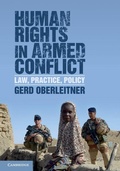 Cover: Human Rights in Armed Conflict - Cambridge University Press