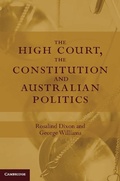 Cover: High Court, the Constitution and Australian Politics - Cambridge University Press