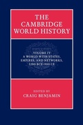 Cover: Cambridge World History: Volume 4, A World with States, Empires and Networks 1200 BCE-900 CE - Cambridge University Press