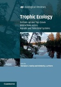 Cover: Trophic Ecology - Cambridge University Press