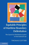 Cover: Equitable Principles of Maritime Boundary Delimitation - Cambridge University Press