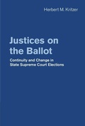 Cover: Justices on the Ballot - Cambridge University Press