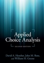 Cover: Applied Choice Analysis - Cambridge University Press