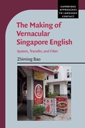 Cover: Making of Vernacular Singapore English - Cambridge University Press