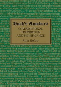 Abbildung von: Bach's Numbers - Cambridge University Press