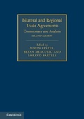 Cover: Bilateral and Regional Trade Agreements: Volume 1 - Cambridge University Press