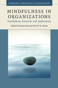 Cover: Mindfulness in Organizations - Cambridge University Press
