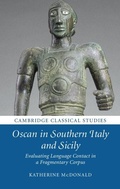 Cover: Oscan in Southern Italy and Sicily - Cambridge University Press