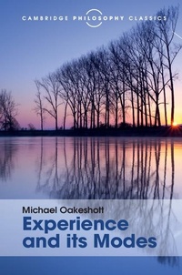 Enlarge image Cover: Experience and its Modes - Cambridge University Press