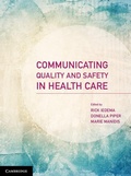 Cover: Communicating Quality and Safety in Health Care - Cambridge University Press