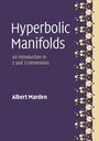 Cover: Hyperbolic Manifolds - Cambridge University Press