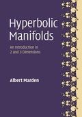 Cover: Hyperbolic Manifolds - Cambridge University Press