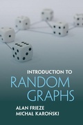 Cover: Introduction to Random Graphs - Cambridge University Press