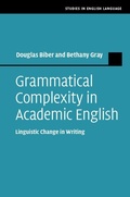 Cover: Grammatical Complexity in Academic English - Cambridge University Press