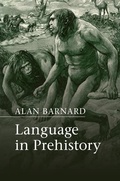 Cover: Language in Prehistory - Cambridge University Press