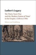 Cover: Luther's Legacy - Cambridge University Press