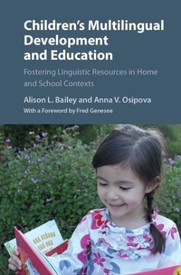 Enlarge image Cover: Children's Multilingual Development and Education - Cambridge University Press