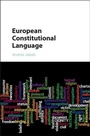 Cover: European Constitutional Language - Cambridge University Press