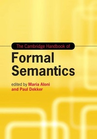 Enlarge image Cover: Cambridge Handbook of Formal Semantics - Cambridge University Press