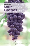 Cover: Sour Grapes - Cambridge University Press