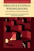 Cover: Organizational Wrongdoing - Cambridge University Press