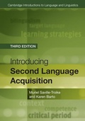 Cover: Introducing Second Language Acquisition - Cambridge University Press