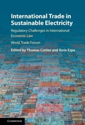Cover: International Trade in Sustainable Electricity - Cambridge University Press