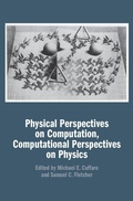 Cover: Physical Perspectives on Computation, Computational Perspectives on Physics - Cambridge University Press