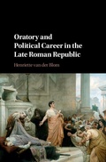 Cover: Oratory and Political Career in the Late Roman Republic - Cambridge University Press