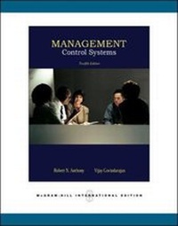 Enlarge image Cover: Management Control Systems - McGraw Hill Higher Education