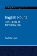Cover: English Nouns - Cambridge University Press