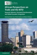 Cover: African Perspectives on Trade and the WTO - Cambridge University Press