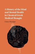 Cover: History of the Mind and Mental Health in Classical Greek Medical Thought - Cambridge University Press