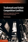 Cover: Trademark and Unfair Competition Conflicts - Cambridge University Press