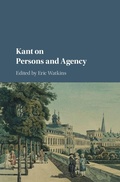 Cover: Kant on Persons and Agency - Cambridge University Press