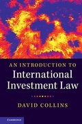 Cover: Introduction to International Investment Law - Cambridge University Press