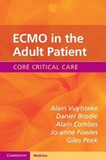 Cover: ECMO in the Adult Patient - Cambridge University Press