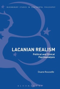 Abbildung von: Lacanian Realism - Bloomsbury Academic